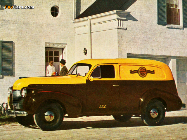 Chevrolet Master 85 Sedan Delivery (KB-1108) 1940 wallpapers (640 x 480)