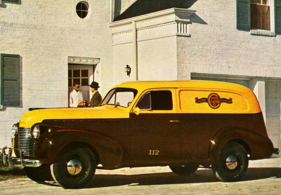 Chevrolet Master 85 Sedan Delivery (KB-1108) 1940 wallpapers