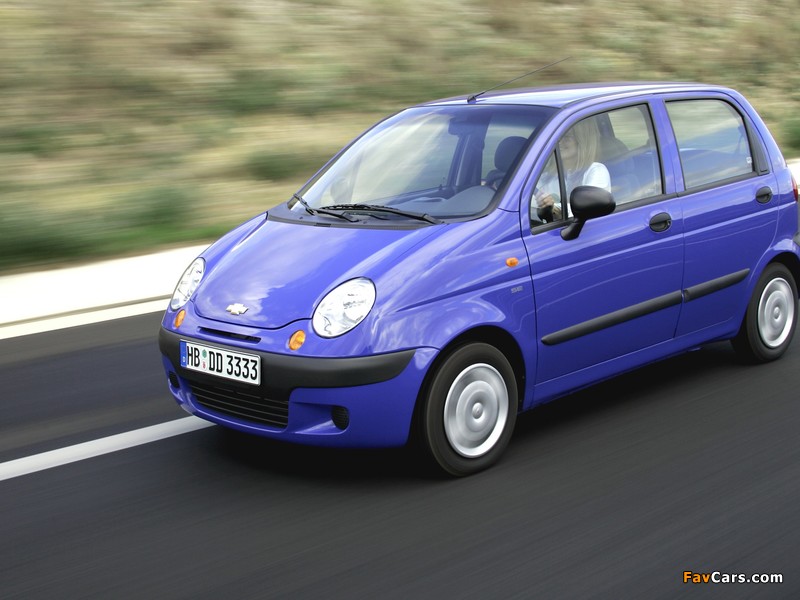 Chevrolet Matiz (M150) 2004–05 images (800 x 600)