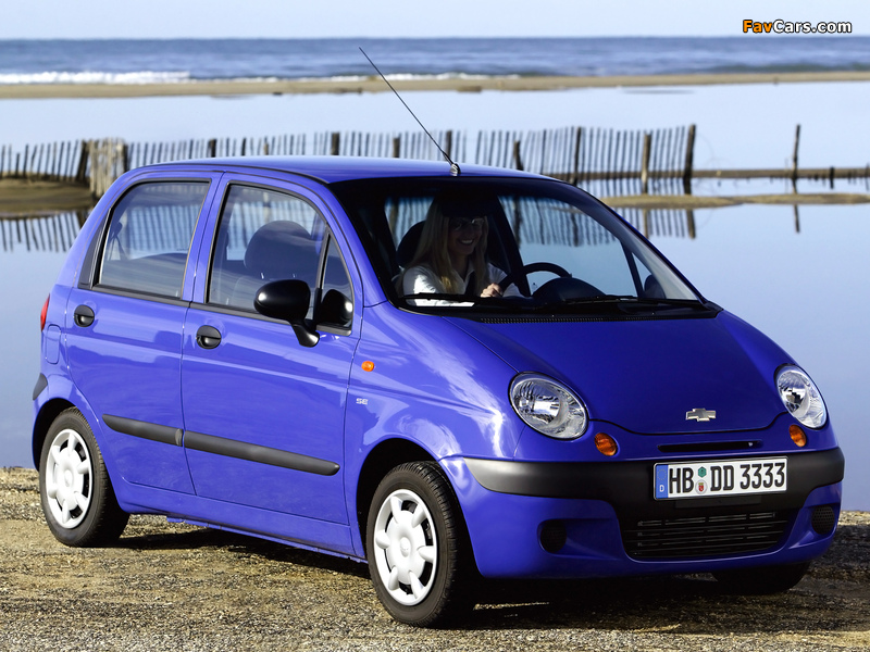 Chevrolet Matiz (M150) 2004–05 photos (800 x 600)