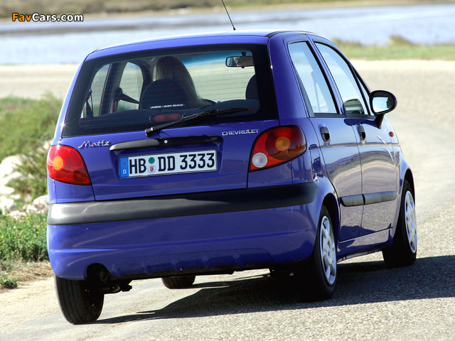 Chevrolet Matiz (M150) 2004–05 wallpapers (640 x 480)