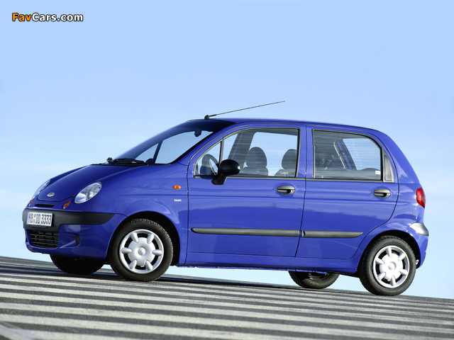 Chevrolet Matiz (M150) 2004–05 wallpapers (640 x 480)