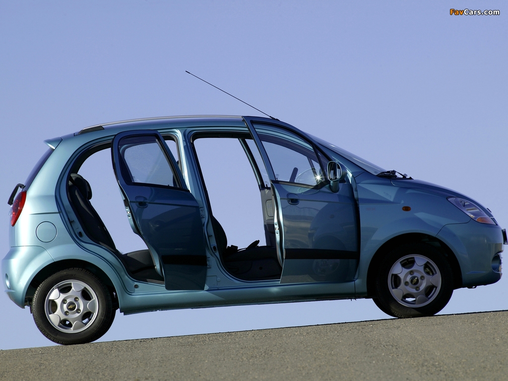 Chevrolet Matiz (M200) 2005–07 images (1024 x 768)