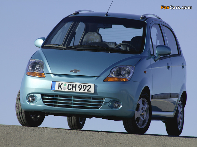 Chevrolet Matiz (M200) 2005–07 wallpapers (640 x 480)