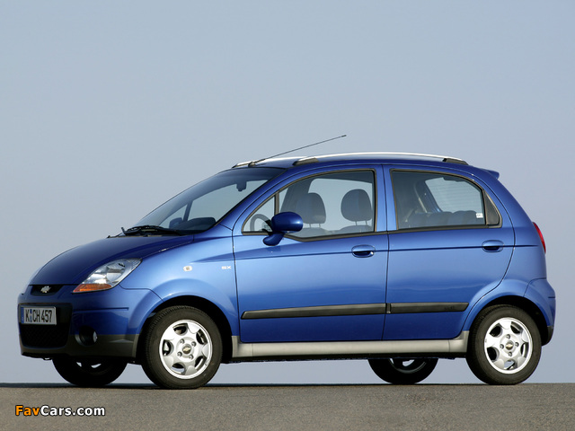 Chevrolet Matiz (M250) 2007–10 photos (640 x 480)