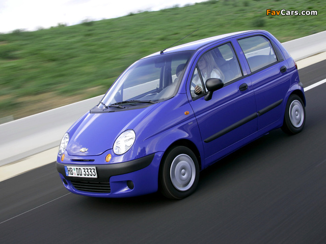 Images of Chevrolet Matiz (M150) 2004–05 (640 x 480)