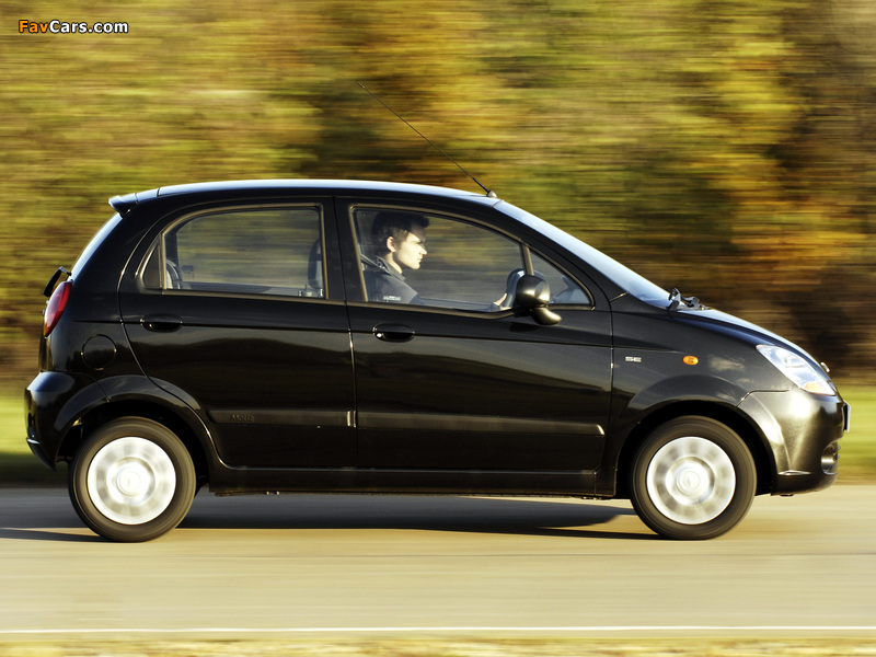 Pictures of Chevrolet Matiz UK-spec (M200) 2005–07 (800 x 600)