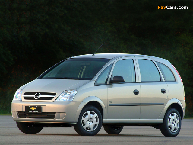 Chevrolet Meriva 2002–08 images (640 x 480)