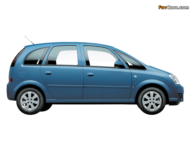 Chevrolet Meriva MX-market 2007–08 wallpapers (640 x 480)