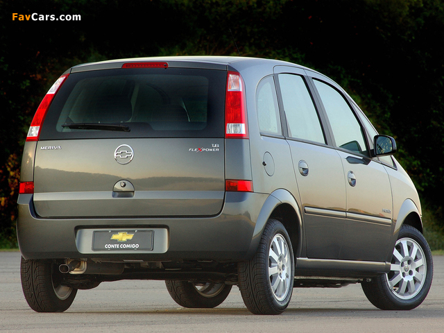 Photos of Chevrolet Meriva 2002–08 (640 x 480)