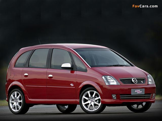 Pictures of Chevrolet Meriva SS 2005–08 (640 x 480)