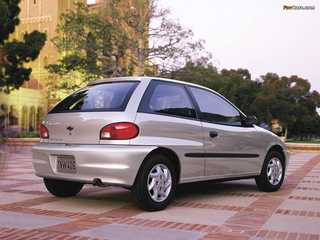 Images of Chevrolet Metro Coupe 1998–2001 (1024 x 768)