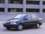 Pictures of Chevrolet Metro Sedan 1998–2001