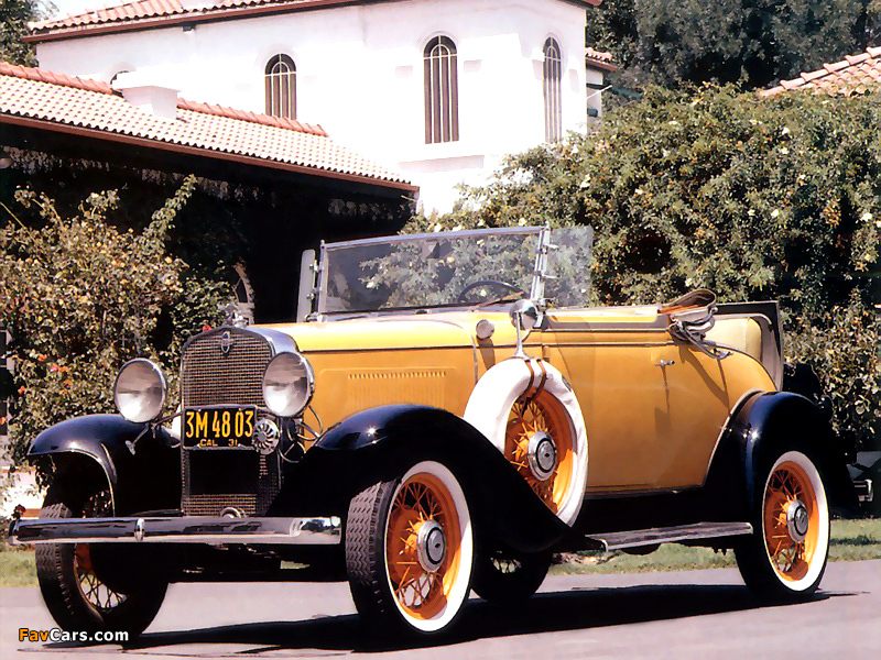 Chevrolet Model AE Sport Roadster 1931 wallpapers (800 x 600)