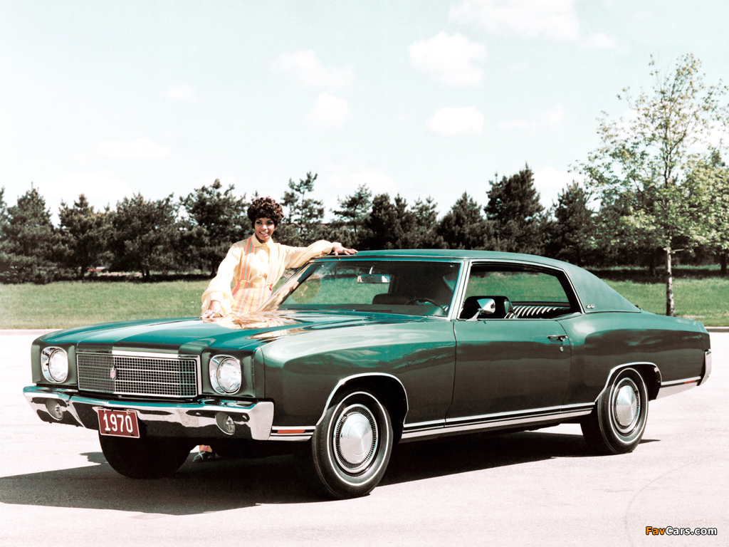 Chevrolet Monte Carlo (138-57) 1970 wallpapers (1024 x 768)