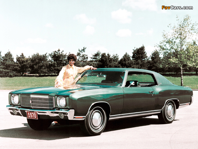Chevrolet Monte Carlo (138-57) 1970 wallpapers (640 x 480)