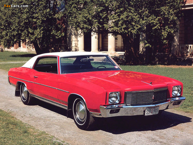 Chevrolet Monte Carlo 1971 pictures (800 x 600)