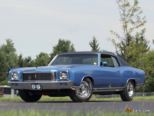 Chevrolet Monte Carlo SS 454 (138-57) 1971 pictures (640 x 480)