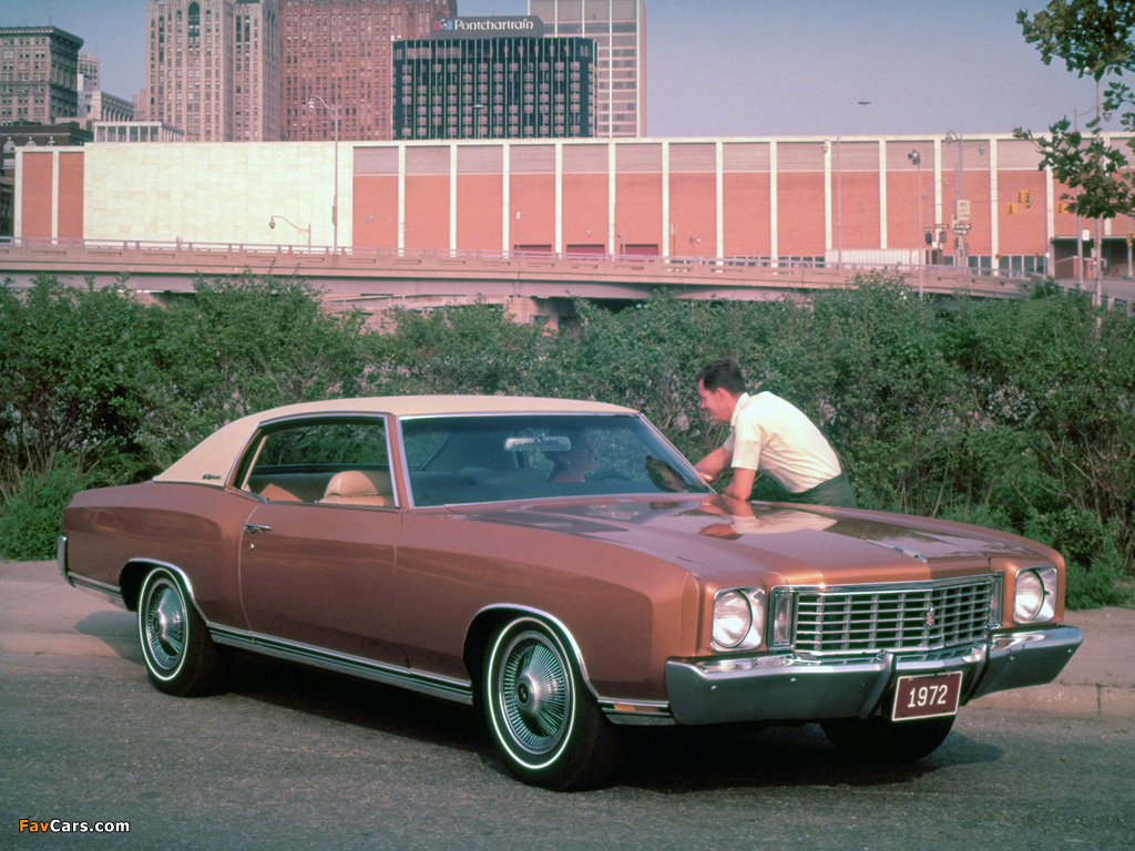 Chevrolet Monte Carlo 1972 photos (1024 x 768)