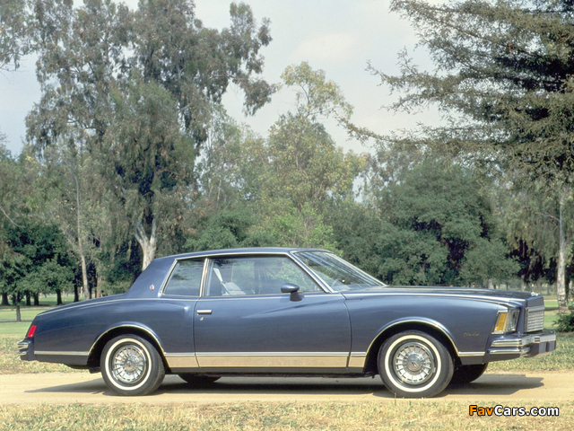 Chevrolet Monte Carlo 1978 photos (640 x 480)