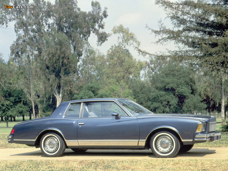 Chevrolet Monte Carlo 1978 photos (800 x 600)