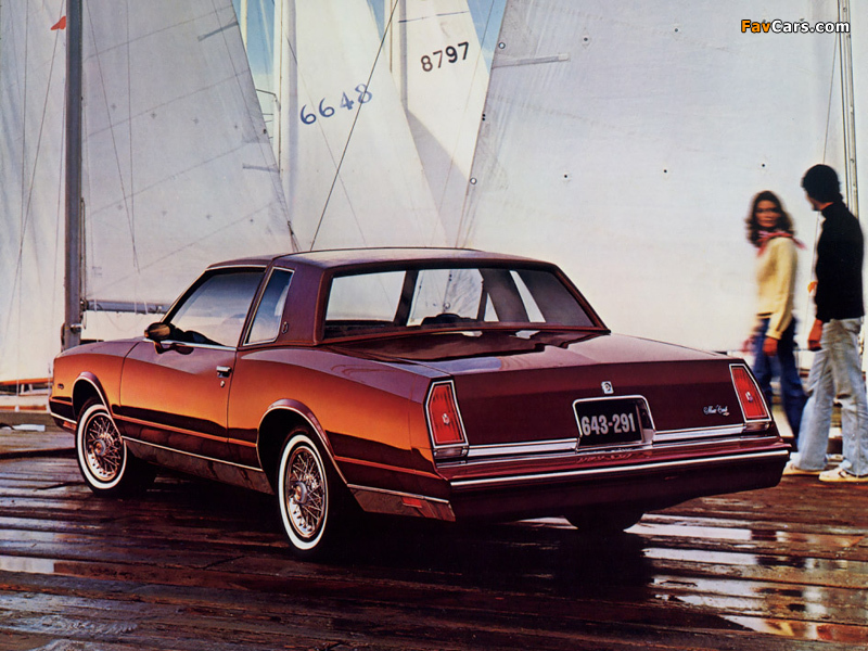 Chevrolet Monte Carlo 1981–85 images (800 x 600)