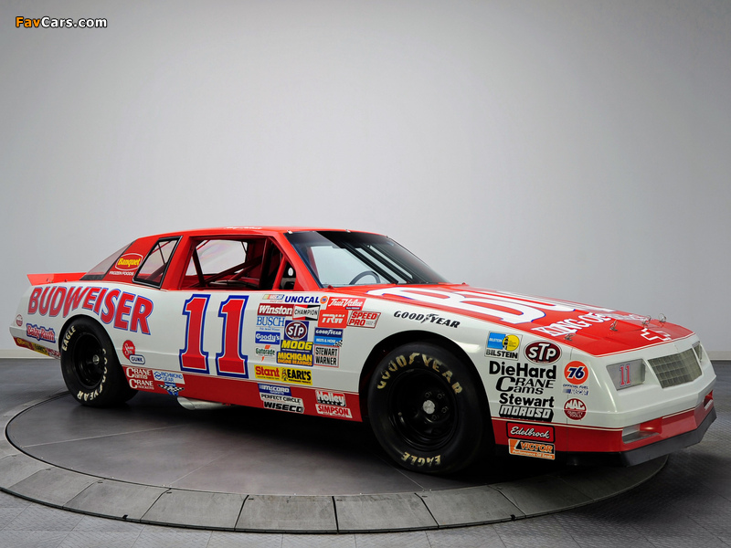 Chevrolet Monte Carlo SS NASCAR Race Car 1988 images (800 x 600)