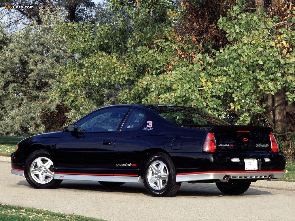 Chevrolet Monte Carlo SS Dale Earnhardt Signature Edition 2001–02 photos (1024 x 768)
