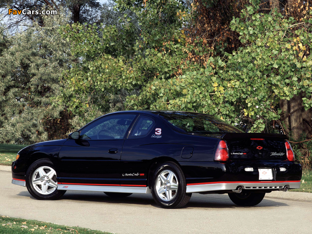 Chevrolet Monte Carlo SS Dale Earnhardt Signature Edition 2001–02 photos (640 x 480)