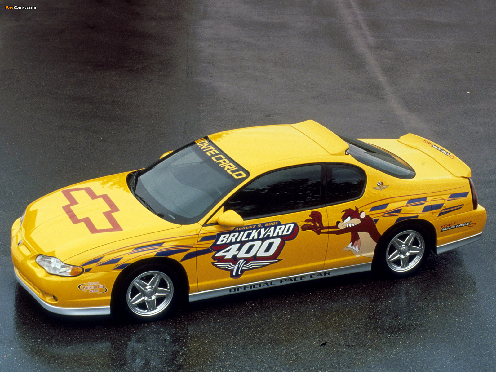 Chevrolet Monte Carlo Brickyard 400 Pace Car 2001 wallpapers (1600 x 1200)