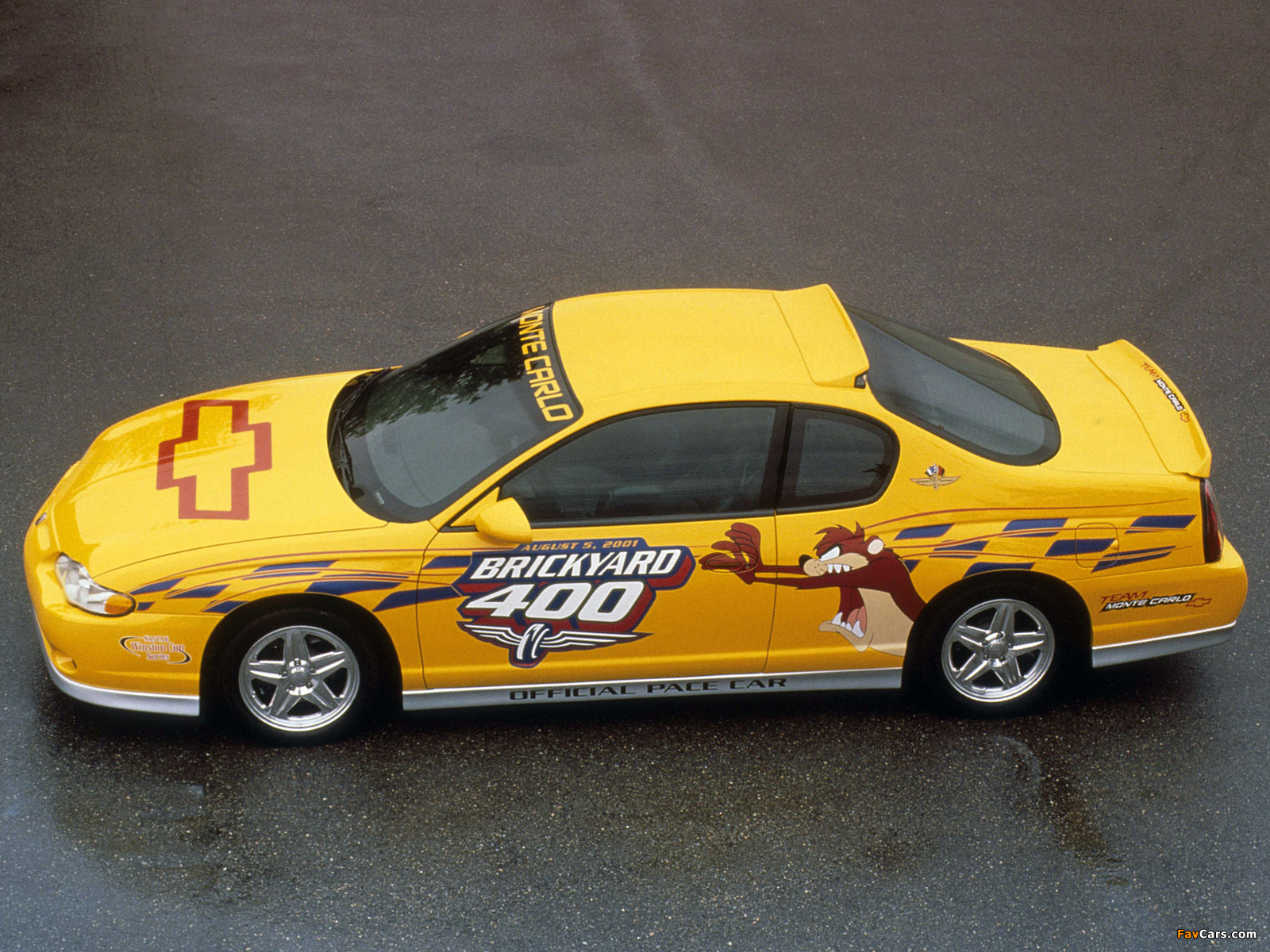 Chevrolet Monte Carlo Brickyard 400 Pace Car 2001 wallpapers (1600 x 1200)