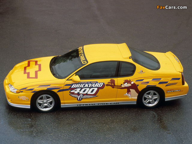 Chevrolet Monte Carlo Brickyard 400 Pace Car 2001 wallpapers (640 x 480)