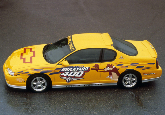 Chevrolet Monte Carlo Brickyard 400 Pace Car 2001 wallpapers