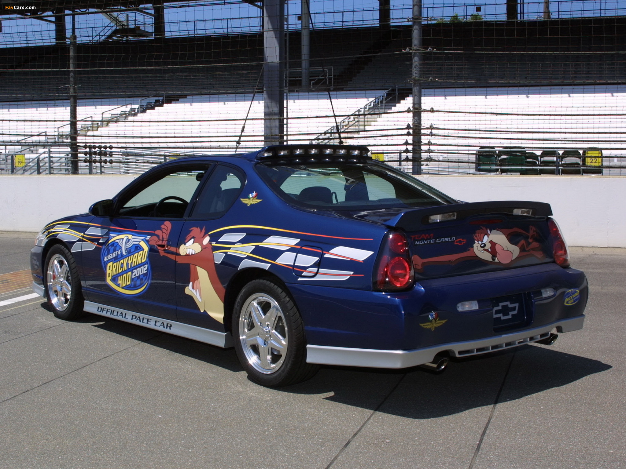 Chevrolet Monte Carlo Brickyard 400 Pace Car 2002 images (2048 x 1536)