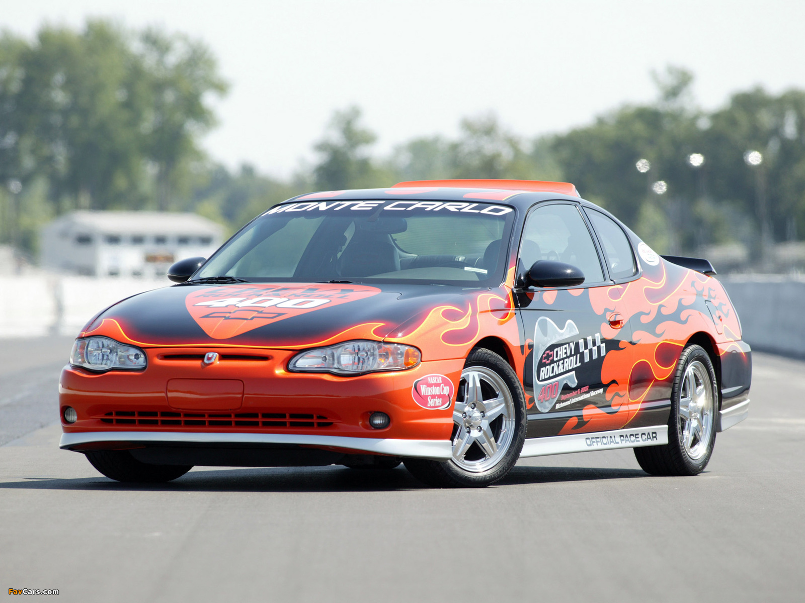 Chevrolet Monte Carlo Rock&Roll 400 Pace Car 2003 wallpapers (1600 x 1200)