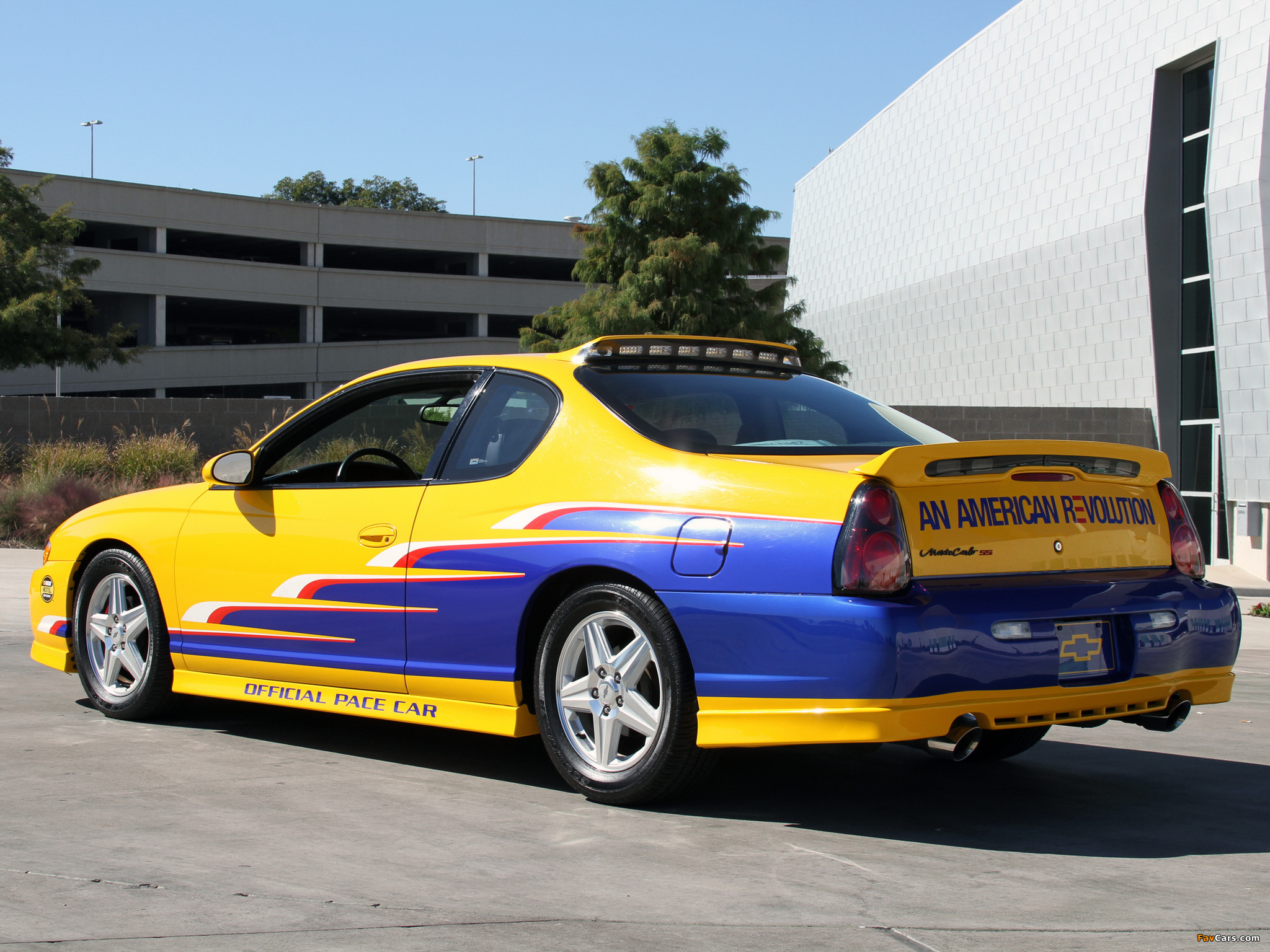 Chevrolet Monte Carlo SS NASCAR Nextel Cup Series Pace Car 2004 photos (2048 x 1536)