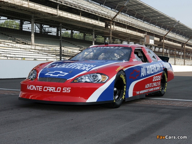 Chevrolet Monte Carlo SS NASCAR Nextel Cup Series Race Car 2006–07 images (640 x 480)
