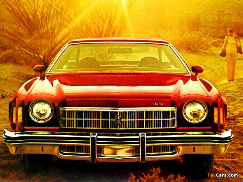 Chevrolet Monte Carlo Landau Coupe 1975 wallpapers (800 x 600)