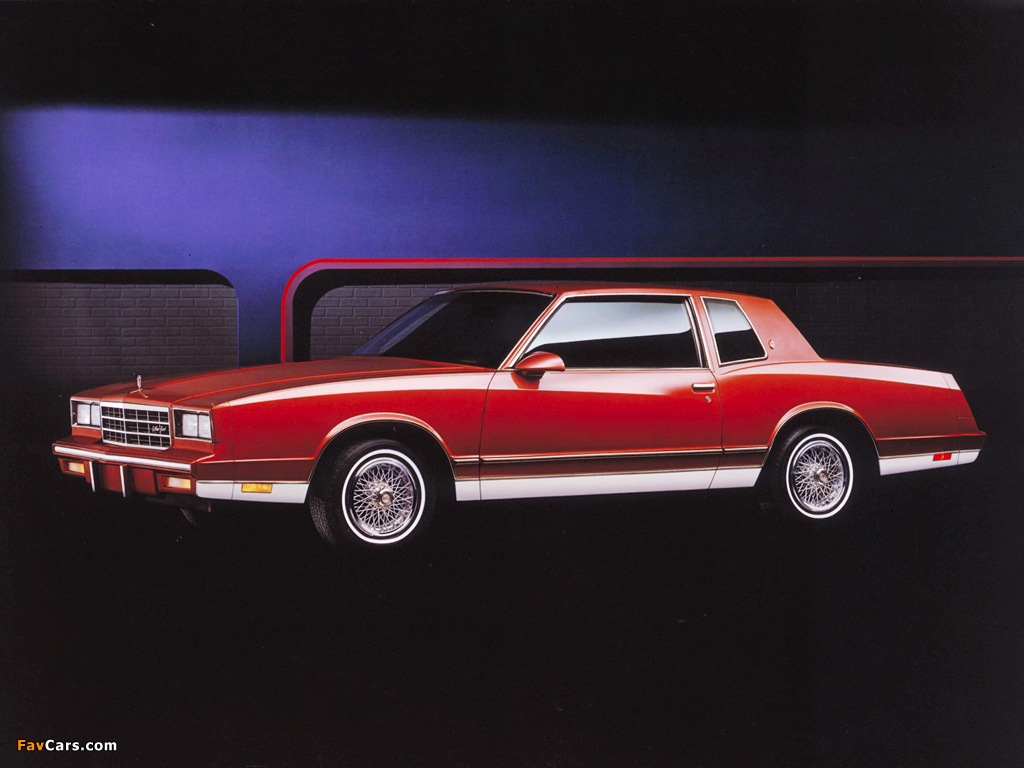 Chevrolet Monte Carlo 1981–85 images (1024 x 768)