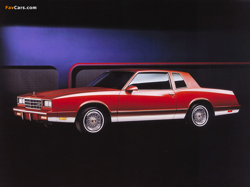 Chevrolet Monte Carlo 1981–85 images (800 x 600)