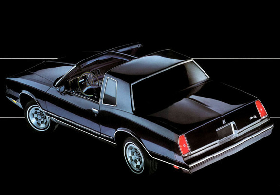 Chevrolet Monte Carlo T-Top 1981–85 photos