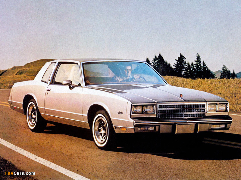Chevrolet Monte Carlo 1981–85 pictures (800 x 600)