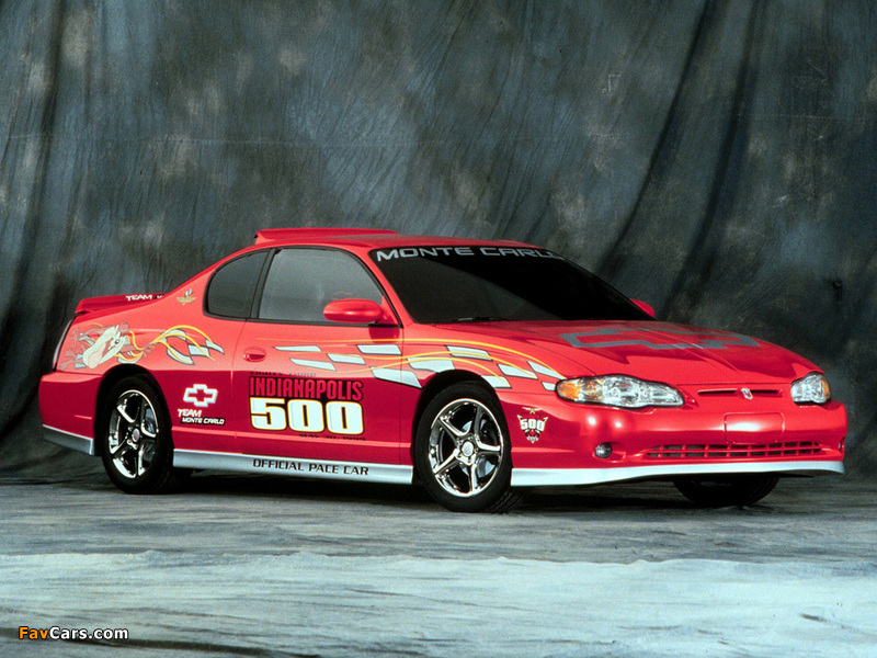 Chevrolet Monte Carlo Indy 500 Pace Car 1999 pictures (800 x 600)