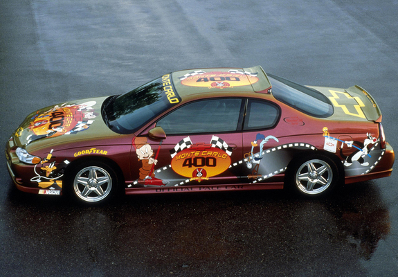 Chevrolet Monte Carlo 400 with Looney Tunes Pace Car 2001 pictures