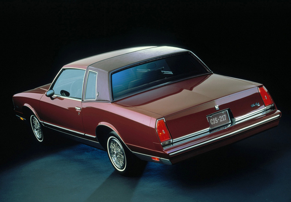 Images of Chevrolet Monte Carlo 1981–85