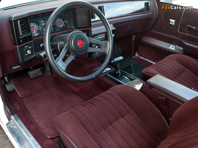 Photos of Chevrolet Monte Carlo SS Aerocoupe 1987 (640 x 480)