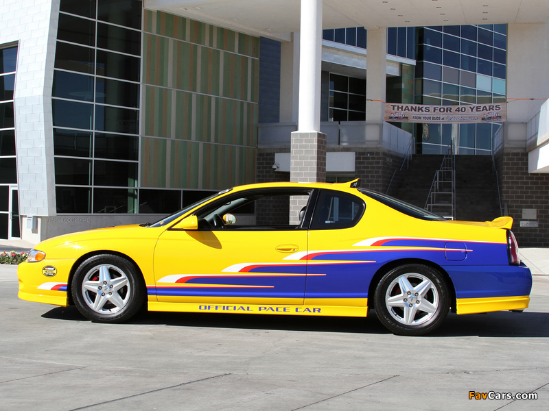 Photos of Chevrolet Monte Carlo SS NASCAR Nextel Cup Series Pace Car 2004 (800 x 600)