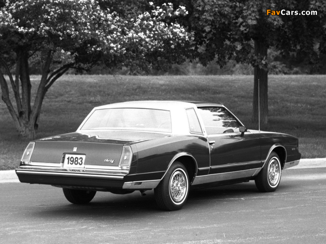 Photos of Chevrolet Monte Carlo 1981–85 (640 x 480)