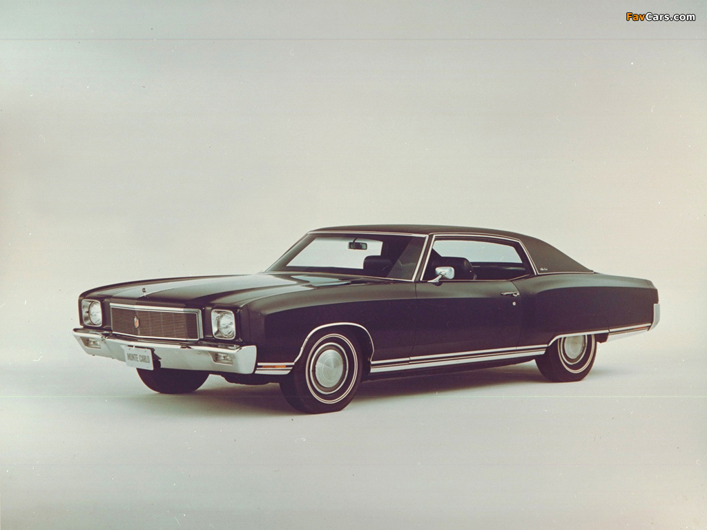 Pictures of Chevrolet Monte Carlo 1971 (1024 x 768)