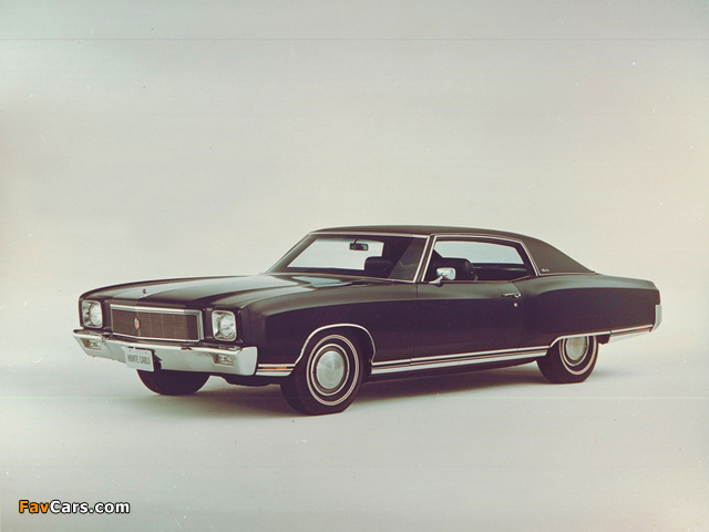 Pictures of Chevrolet Monte Carlo 1971 (640 x 480)